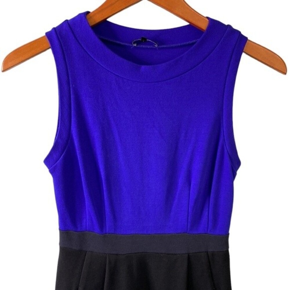 Theory Whitika Color Block Sleeveless Sheath Dres… - image 3